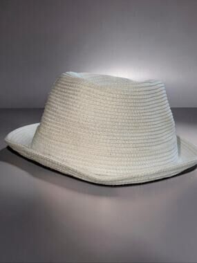 Bailey of Hollywood White Paper Blend Fedora Trilby Hat XL Lightweight